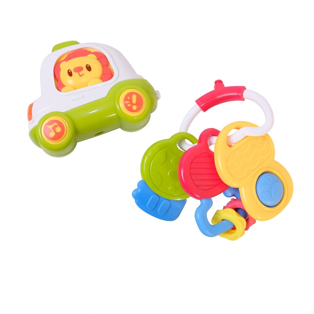 Kit com Brinquedos e Mordedores Yuupi
