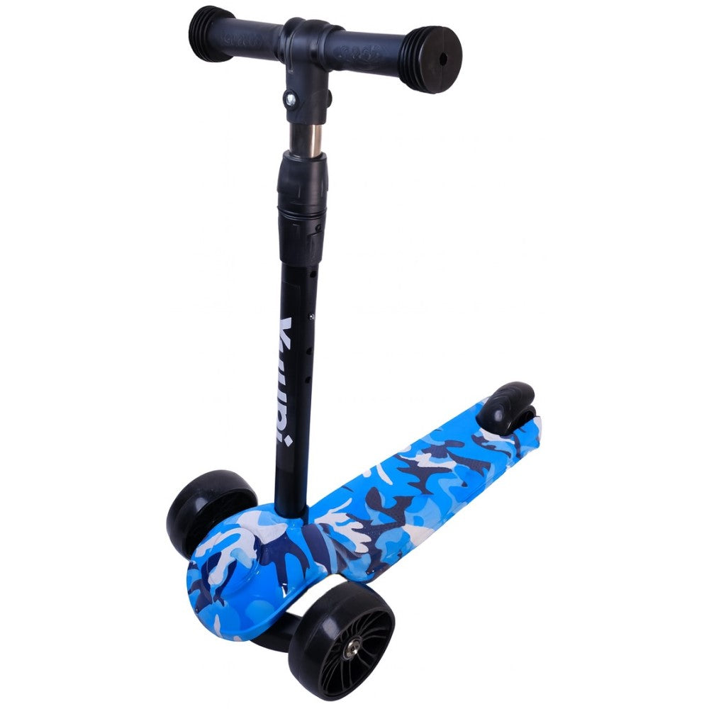 Patinete Infantil Com Rodas Flash Azul Yuupi