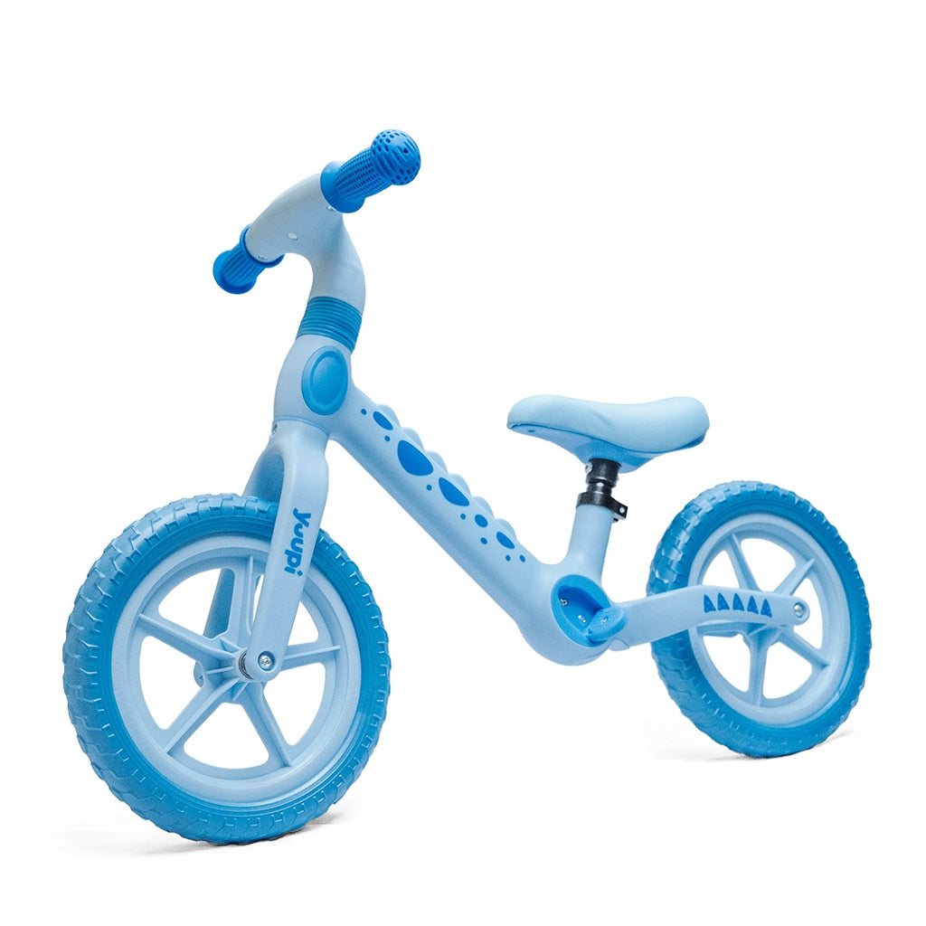 Bicicleta De Equilíbrio Sem Pedal Dino Azul Yuupi