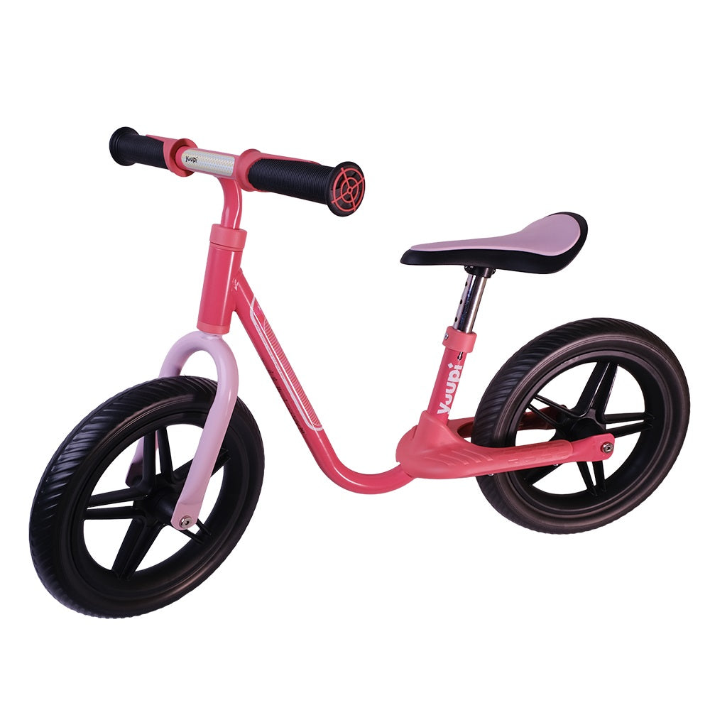 Bicicleta De Equilíbrio Infantil Sem Pedal Aero Rosa Yuupi