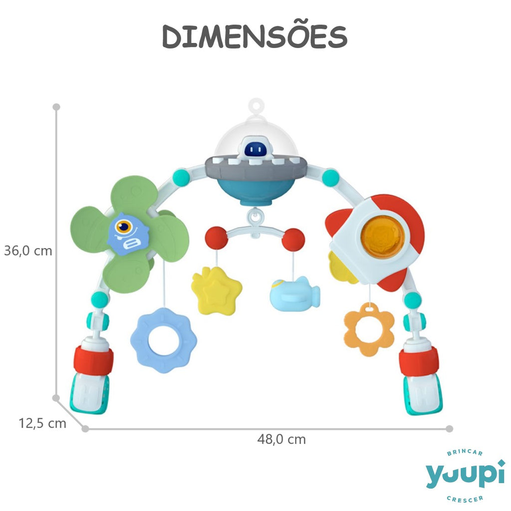Móbile Infantil Astronauta Yuupi