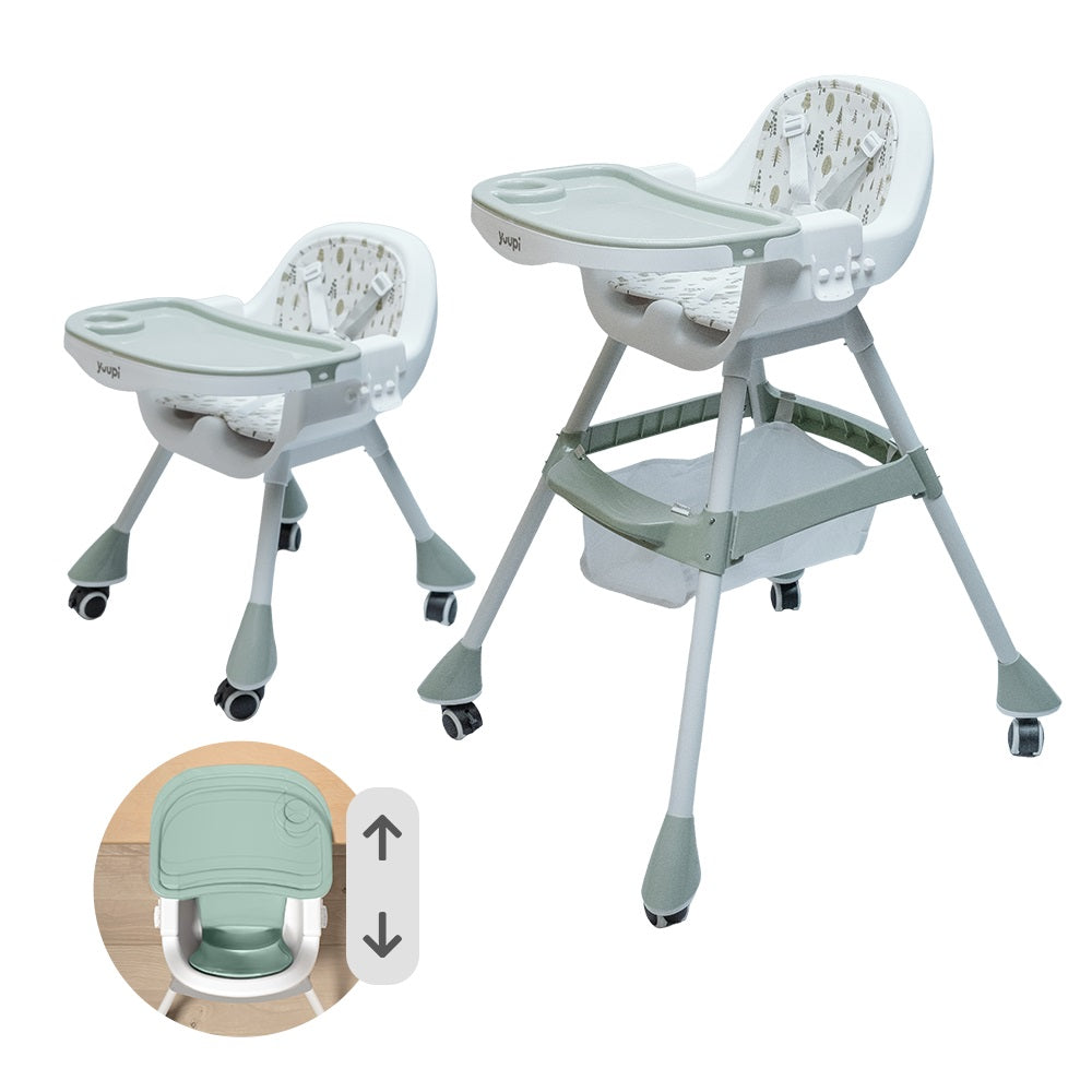 Cadeira de Alimentação para Bebês Verde Yuupi
