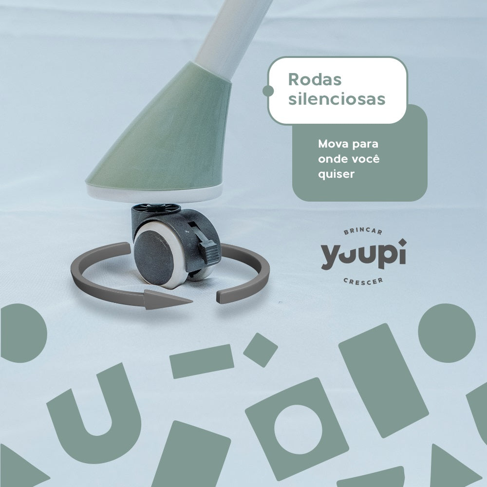 Cadeira de Alimentação para Bebês Verde Yuupi