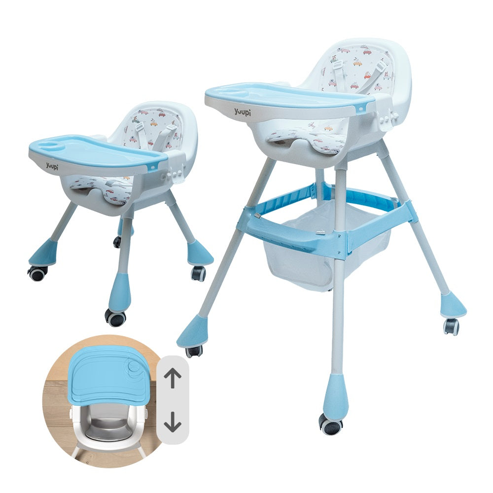 Cadeira de Alimentação para Bebês Azul  Yuupi