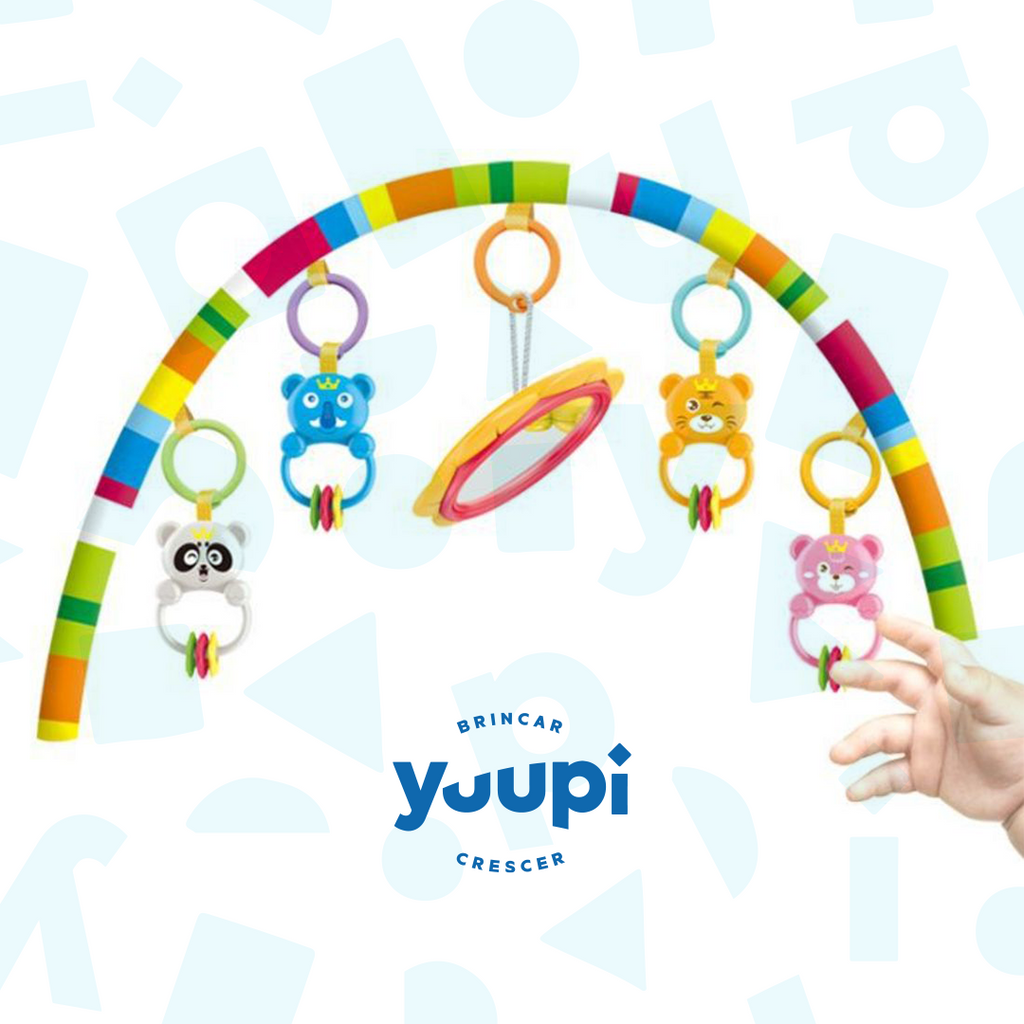 Tapete De Atividades Musical com Piano Floresta para Bebês Yuupi