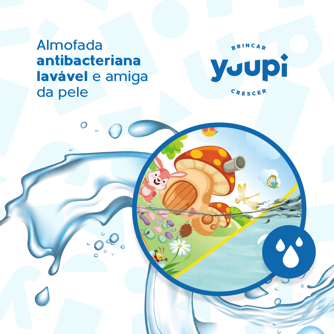 Tapete De Atividades Musical com Piano Floresta para Bebês Yuupi