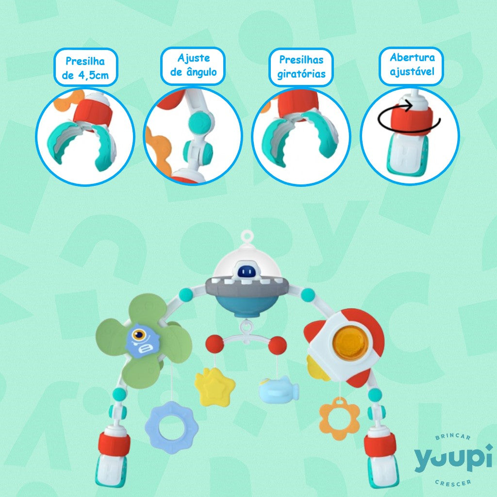 Móbile Infantil Astronauta Yuupi