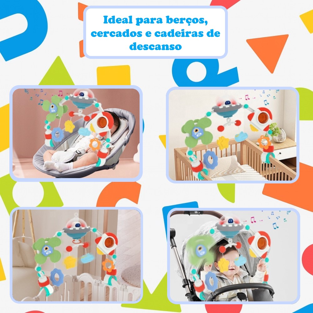 Móbile Infantil Astronauta Yuupi