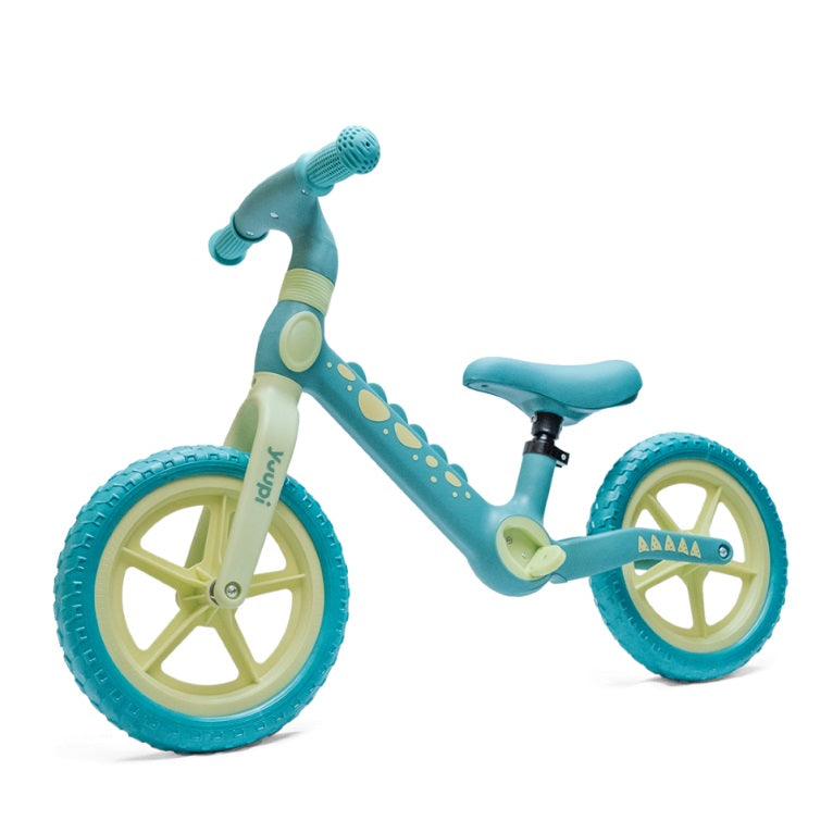 Bicicleta De Equilíbrio Sem Pedal Dino Verde Yuupi