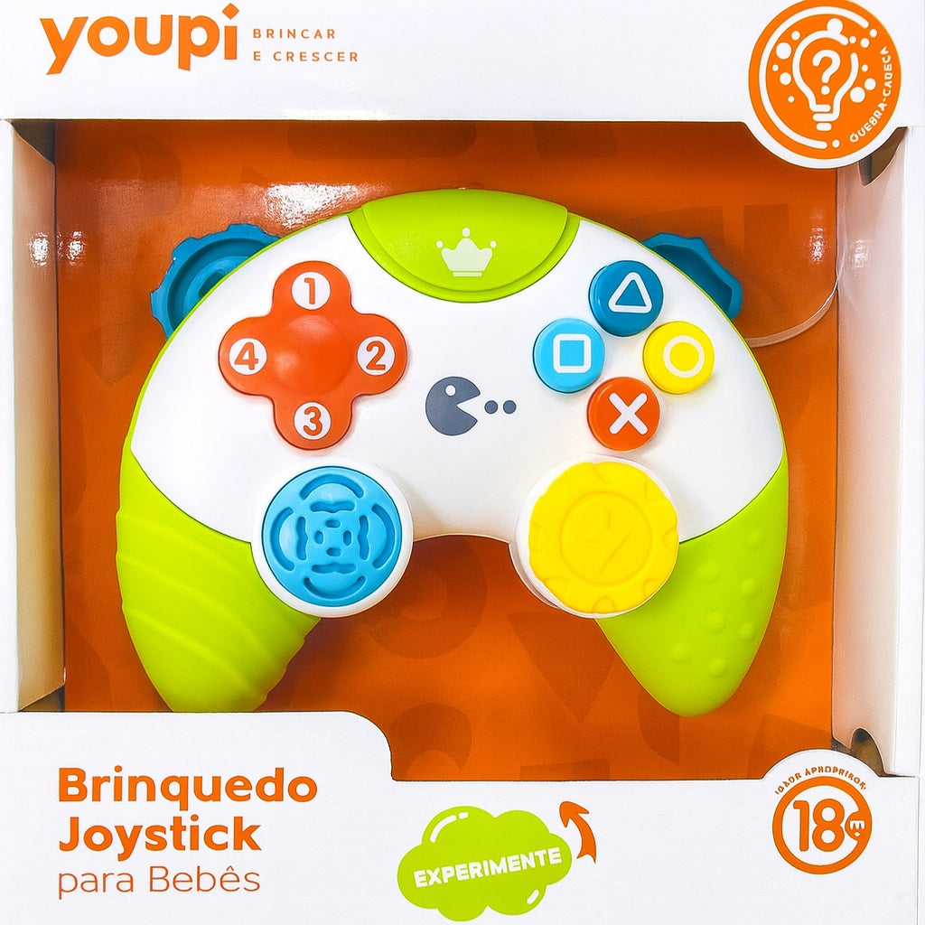 Controle Joystick Musical Interativo para Bebês Yuupi