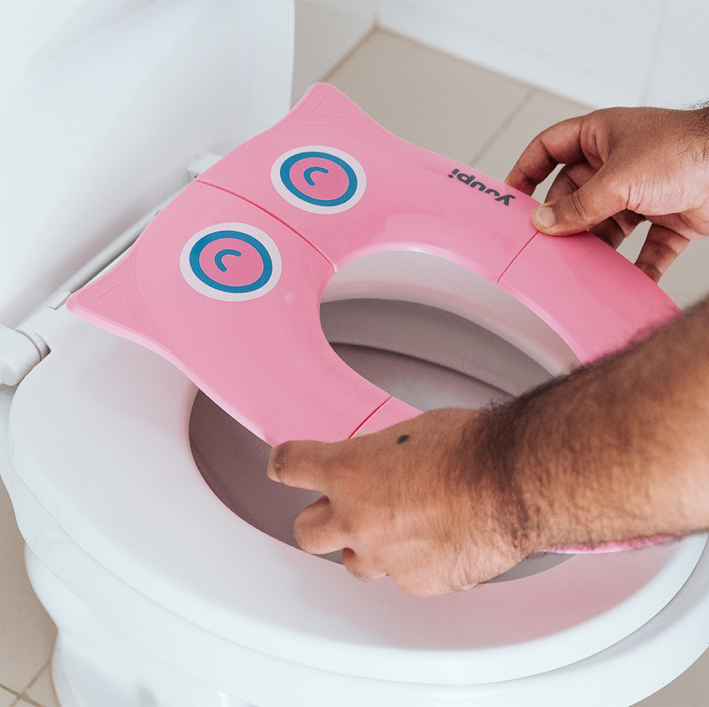 Assento Infantil para viagem dobrável Rosa Yuupi