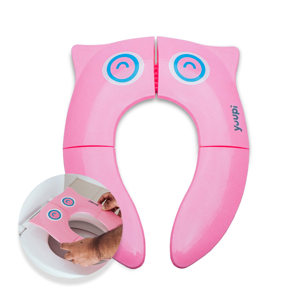 Assento Infantil para viagem dobrável Rosa Yuupi