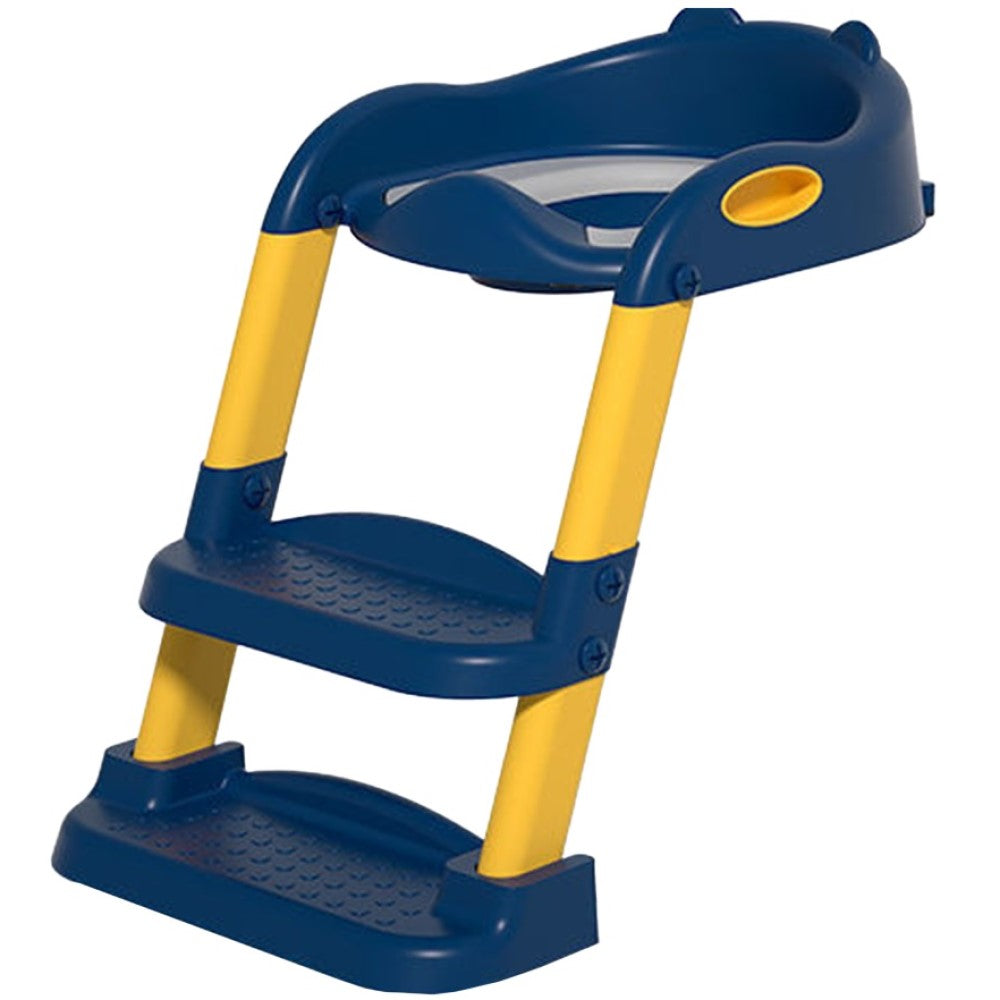 Assento Redutor Dobrável Infantil Com Escada Azul Yuupi