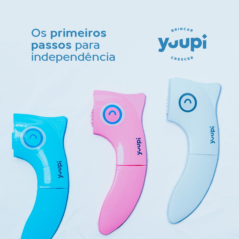 Assento Infantil para viagem dobrável Azul Yuupi