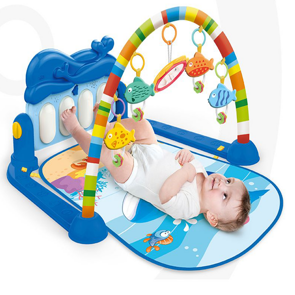 Tapete De Atividades Musical com Piano Oceano para Bebês Yuupi