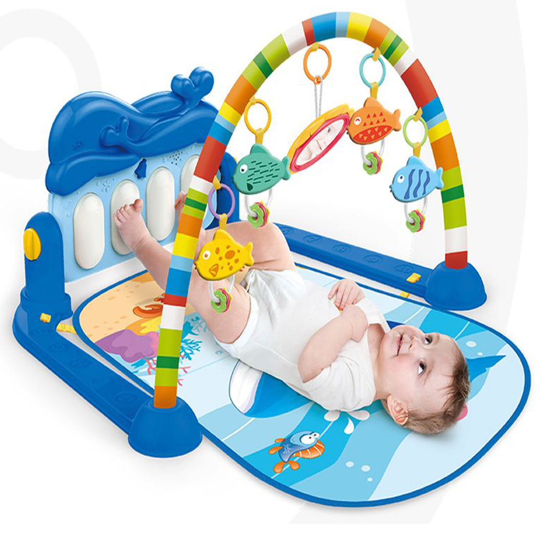 Tapete De Atividades Musical com Piano Oceano para Bebês Yuupi