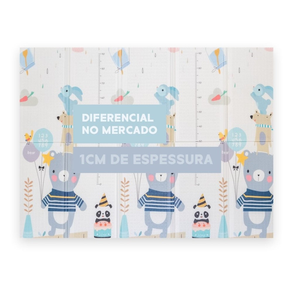 Tapete Infantil Macio Portátil Dupla Face 1cm Yuupi