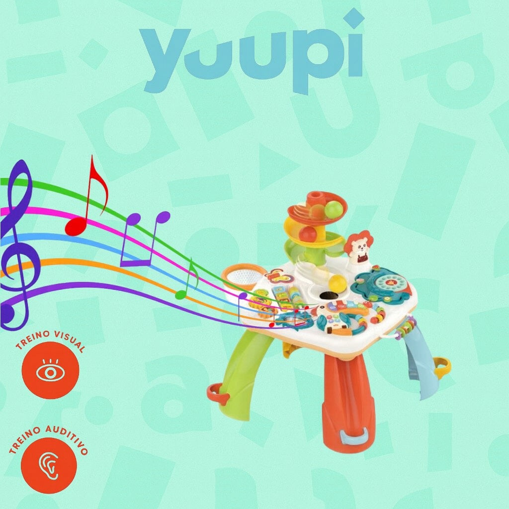 Mesa de Atividades Multifuncional para Bebês Yuupi