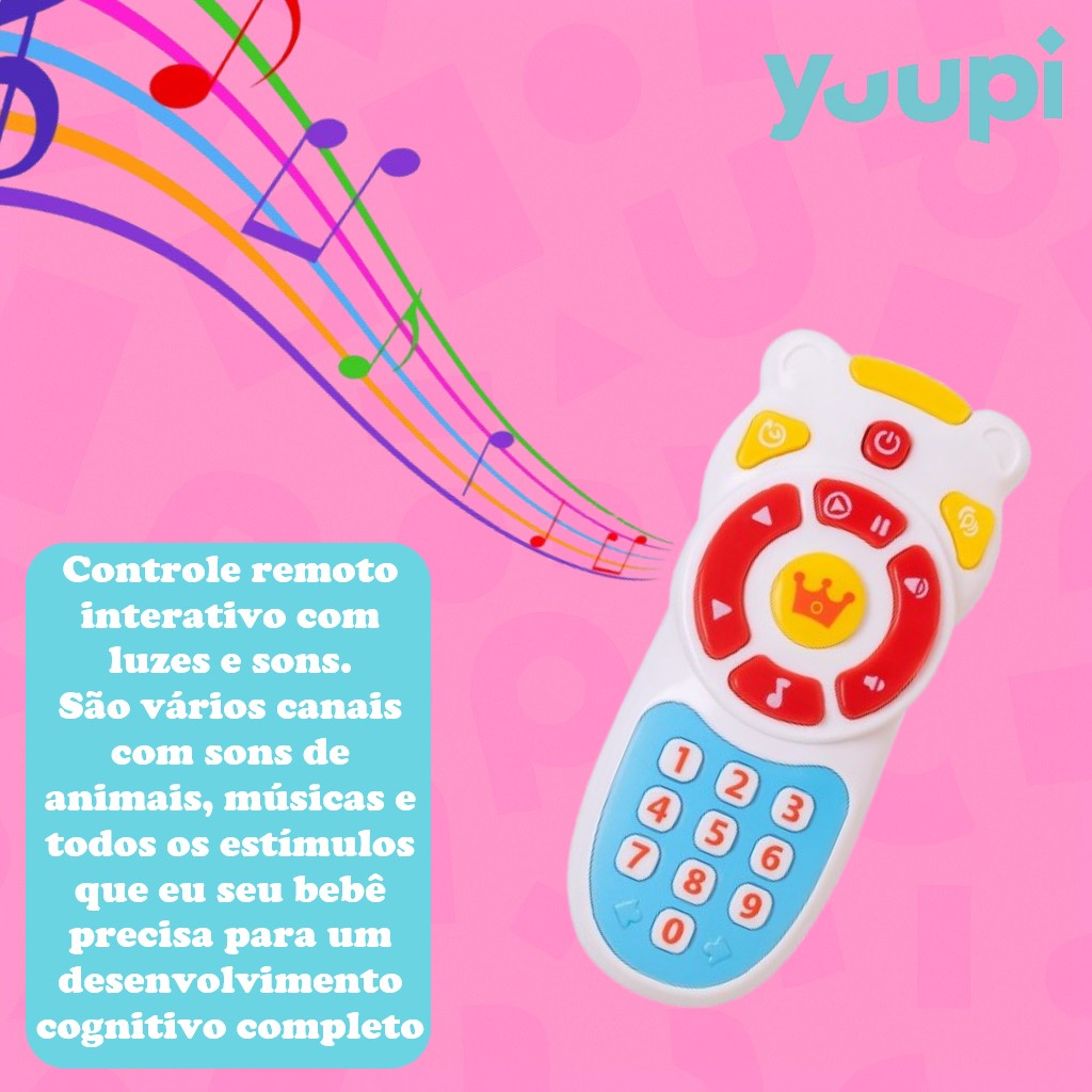 Kit com Brinquedos e Mordedores Yuupi