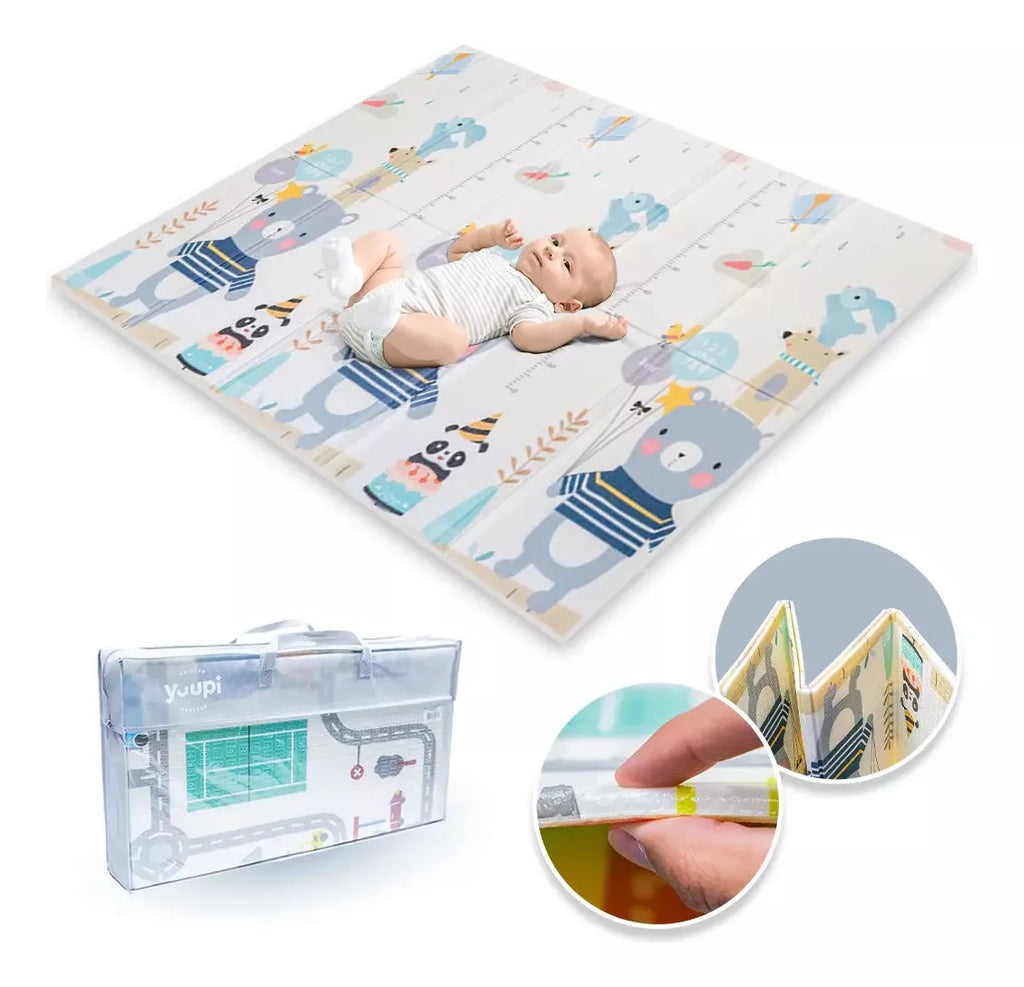 Tapete Infantil Macio Portátil Dupla Face 1cm Yuupi